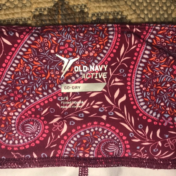 Paisley cropped leggings with side pockets - Picture 3 of 3